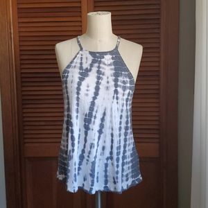Arizona Jean Company Tie-Dye Open-Back Tank Top